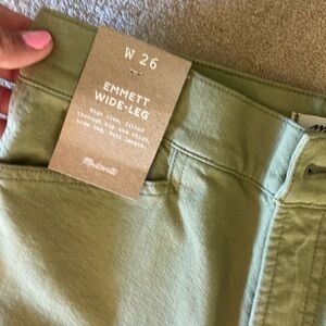 Madewell Emmett wide leg pant